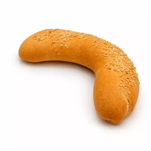 Szezámos kifli